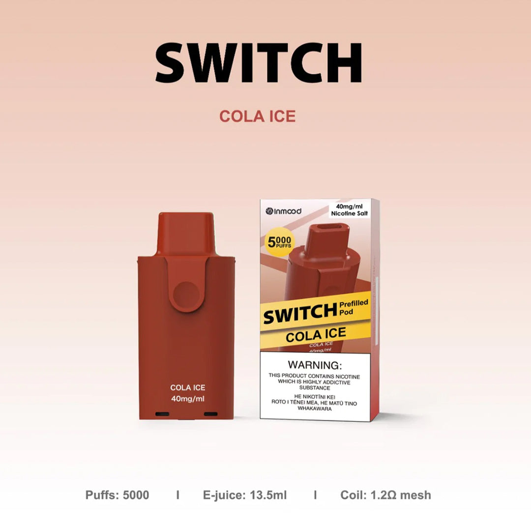 Inmood SWITCH Prefilled Pod - Vanilla spice 13.5ml (5000 PUFFS)