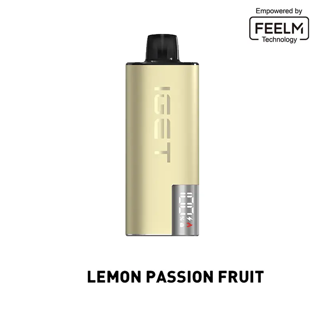 IGET EDGE LP10000 - Lemon Passionfruit Kit 18ml (10000 Puffs) - VapeTrend NZ