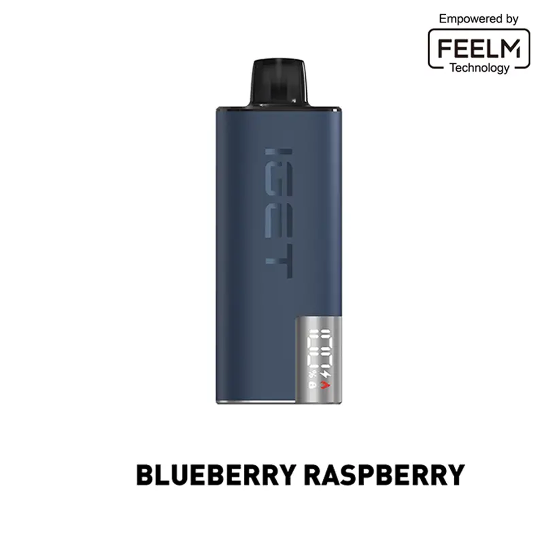 IGET EDGE LP10000 - Blueberry Raspberry Kit 18ml (10000 Puffs) - VapeTrend NZ