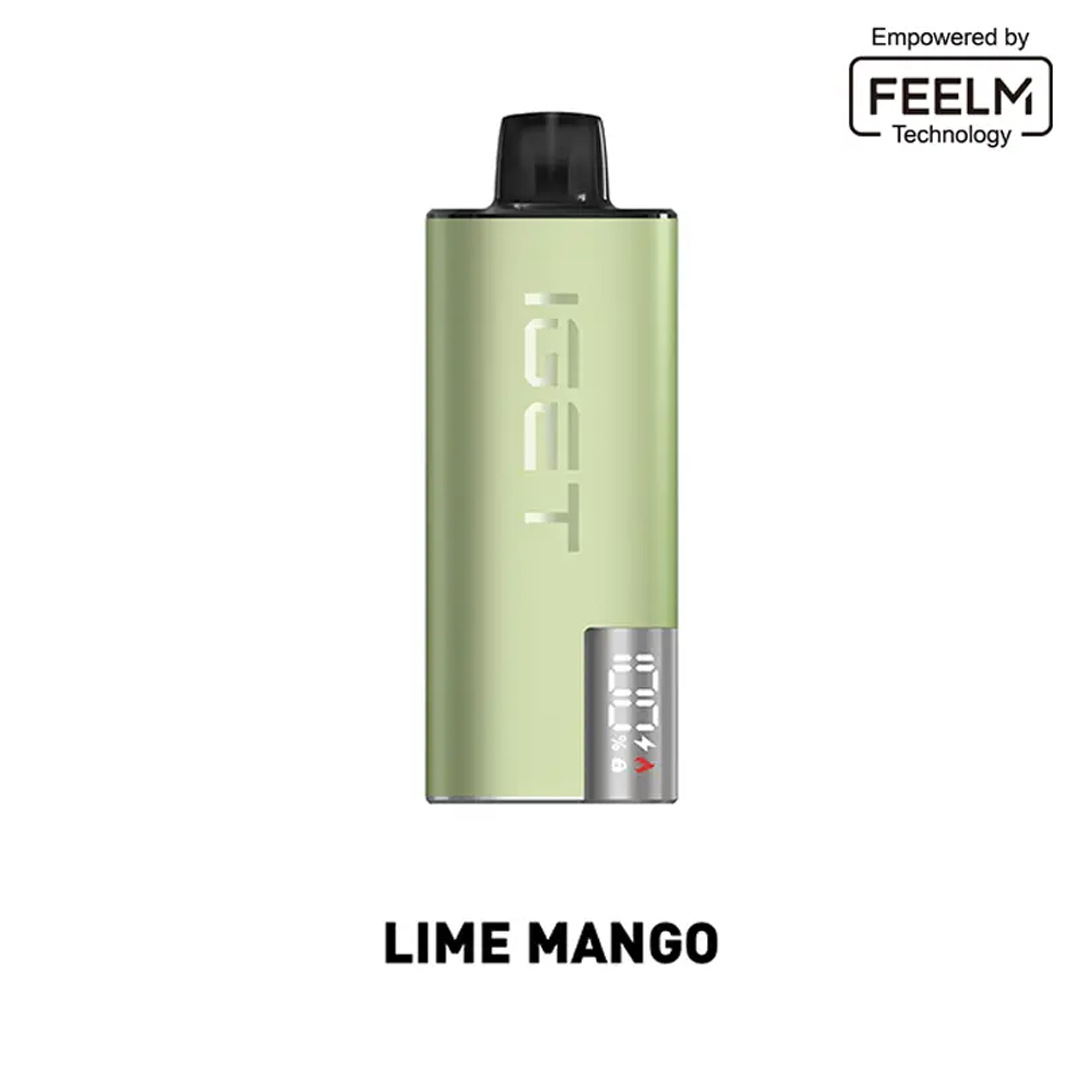 IGET EDGE LP10000 - Lime Mango Kit 18ml (10000 Puffs) - VapeTrend NZ