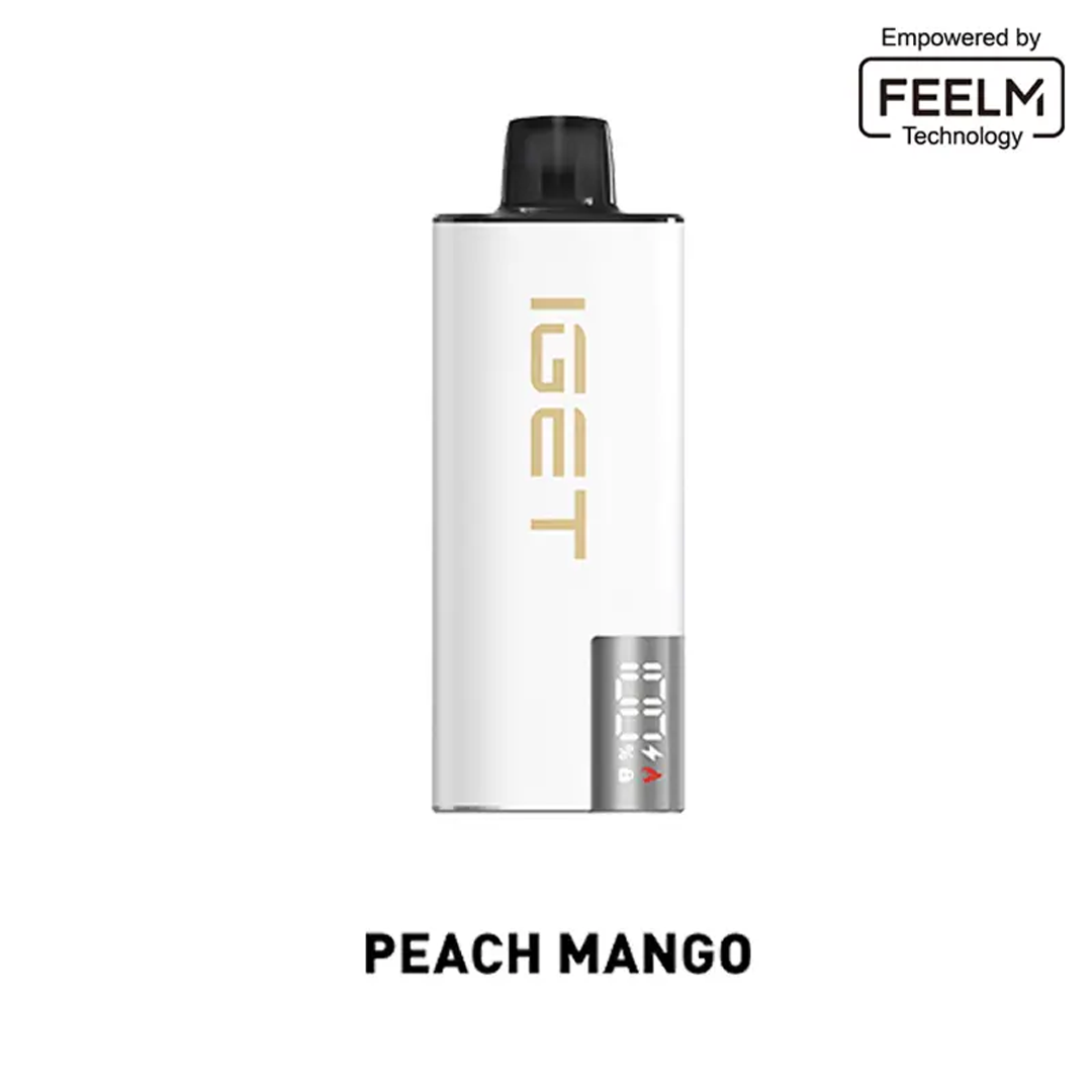 IGET EDGE LP10000 - Peach Mango Kit 18ml (10000 Puffs) - VapeTrend NZ