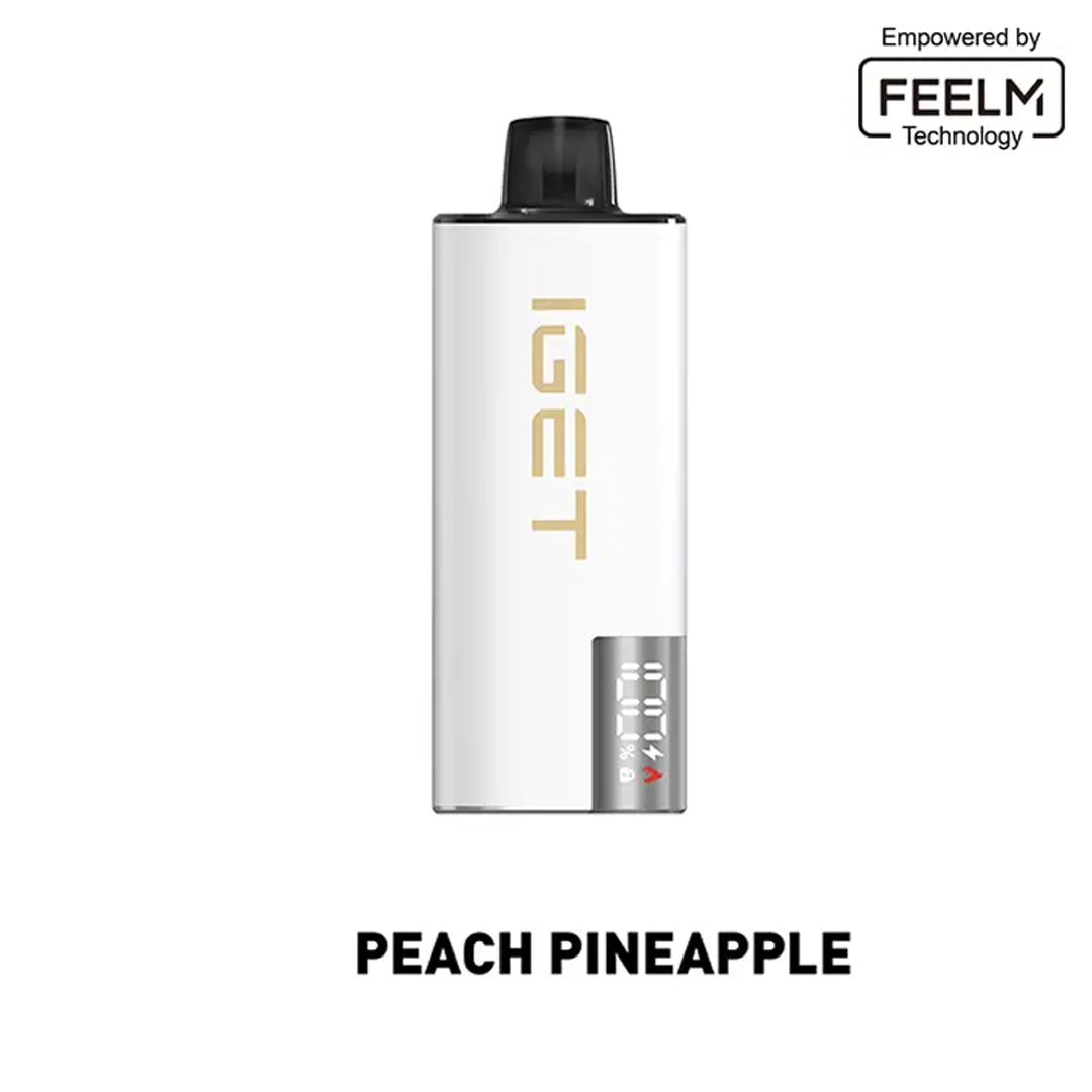 IGET EDGE LP10000 - Peach Pineapple Kit 18ml (10000 Puffs) - VapeTrend NZ