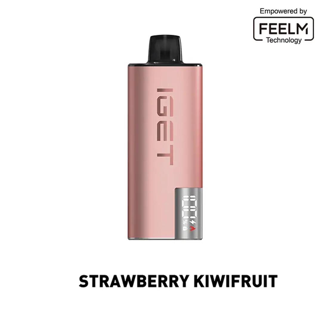 IGET EDGE LP10000 - Strawberry Kiwifruit Kit 18ml (10000 Puffs) - VapeTrend NZ