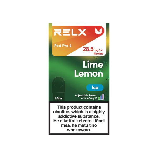 RELX INFINITY PODS - Lime Lemon 1.9ml