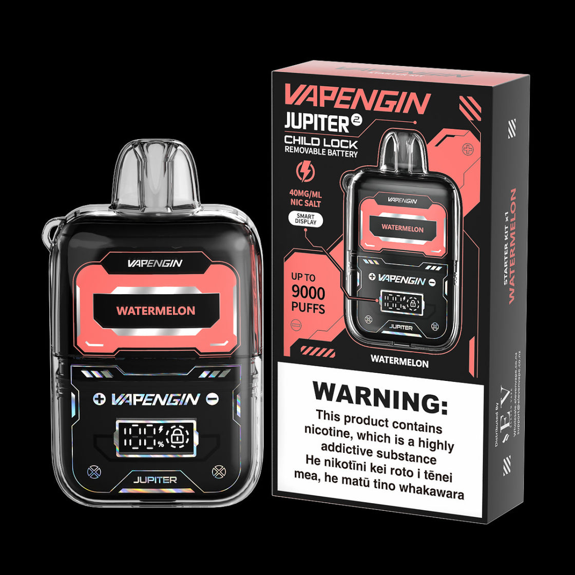 Vapengin Jupiter 2.0 Pod System STARTER KIT (Child Lock)  - Watermelon