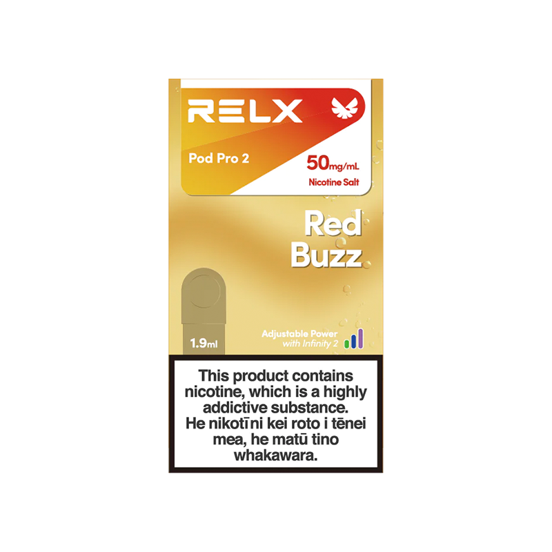 RELX INFINITY PODS -RED BUZ 1.9ml
