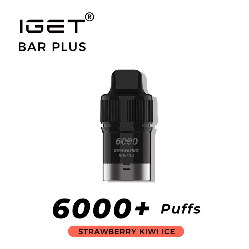 IGET Bar Plus Replacement Pod - Strawberry Watermelon Ice 6000 Puffs 16ml
