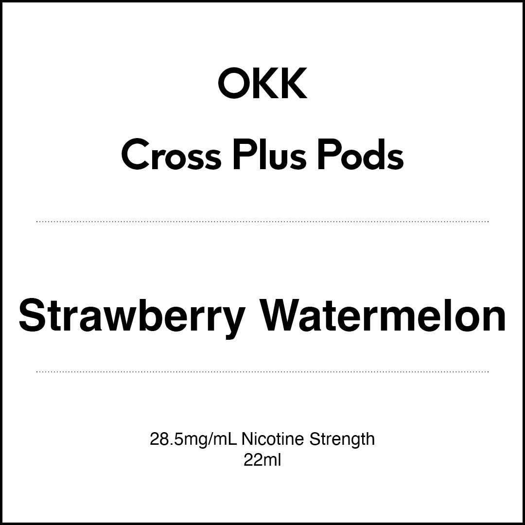 VapeTrend NZ's OKK Cross Plus Pods - Strawberry Watermelon 22ml