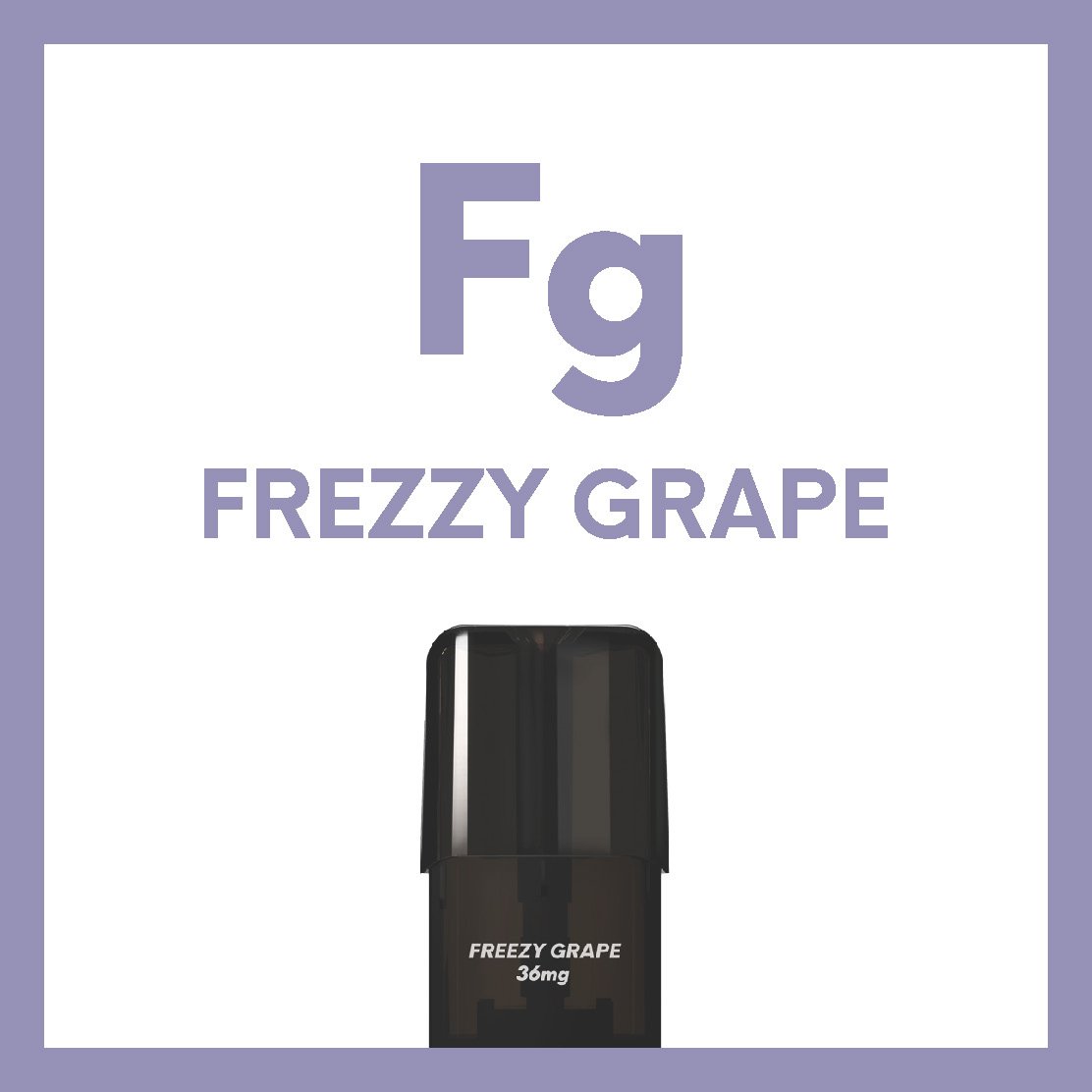 Freezy Grape - AIRSCREAM AirsPops 2 Pods 1.6ML by VapeTrend NZ
