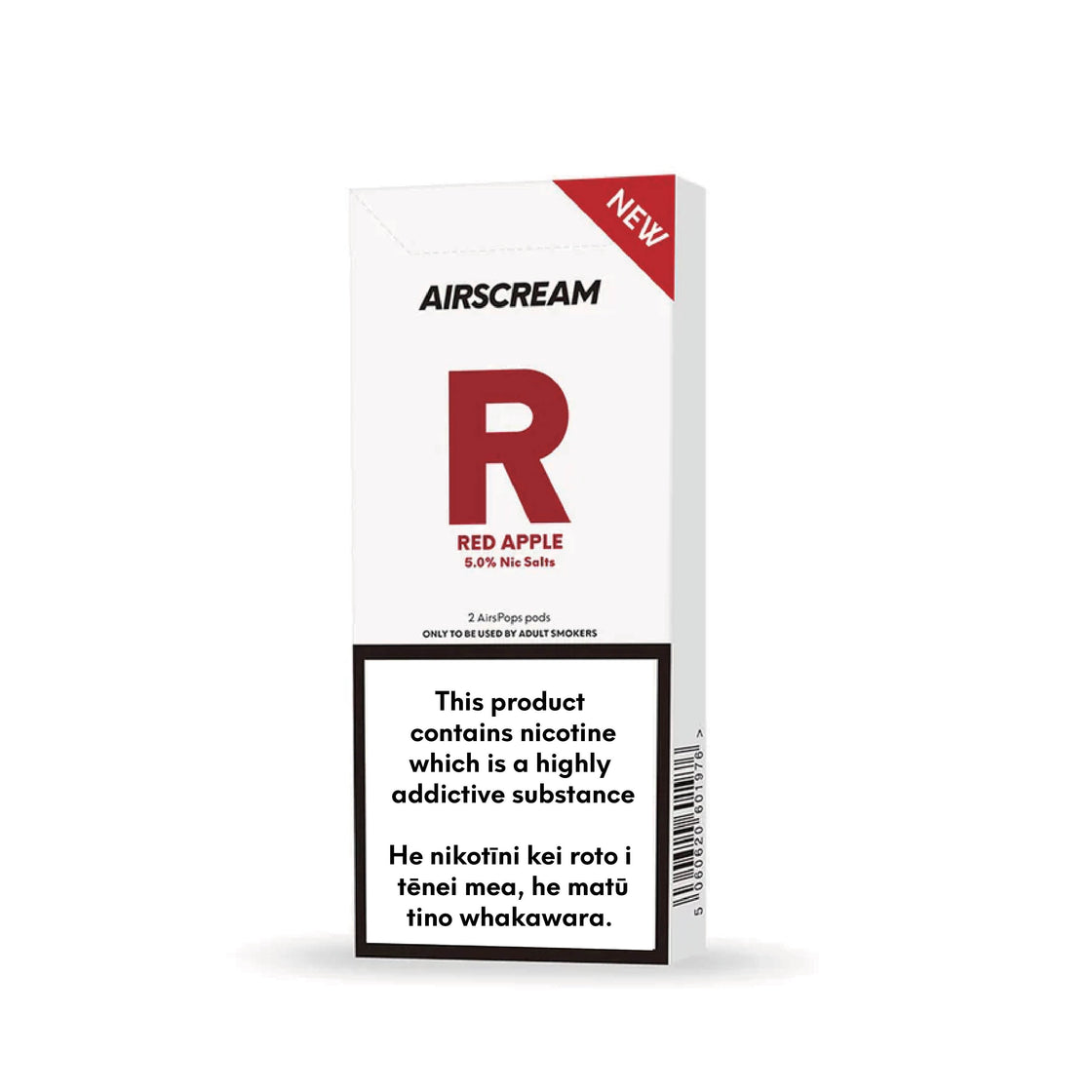 Red Apple - AIRSCREAM AirsPops 2 Pods 1.6ML by VapeTrend NZ