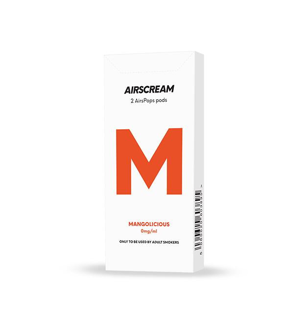 Mangolicious - AIRSCREAM AirsPops 2 Pods 1.6ML by VapeTrend NZ