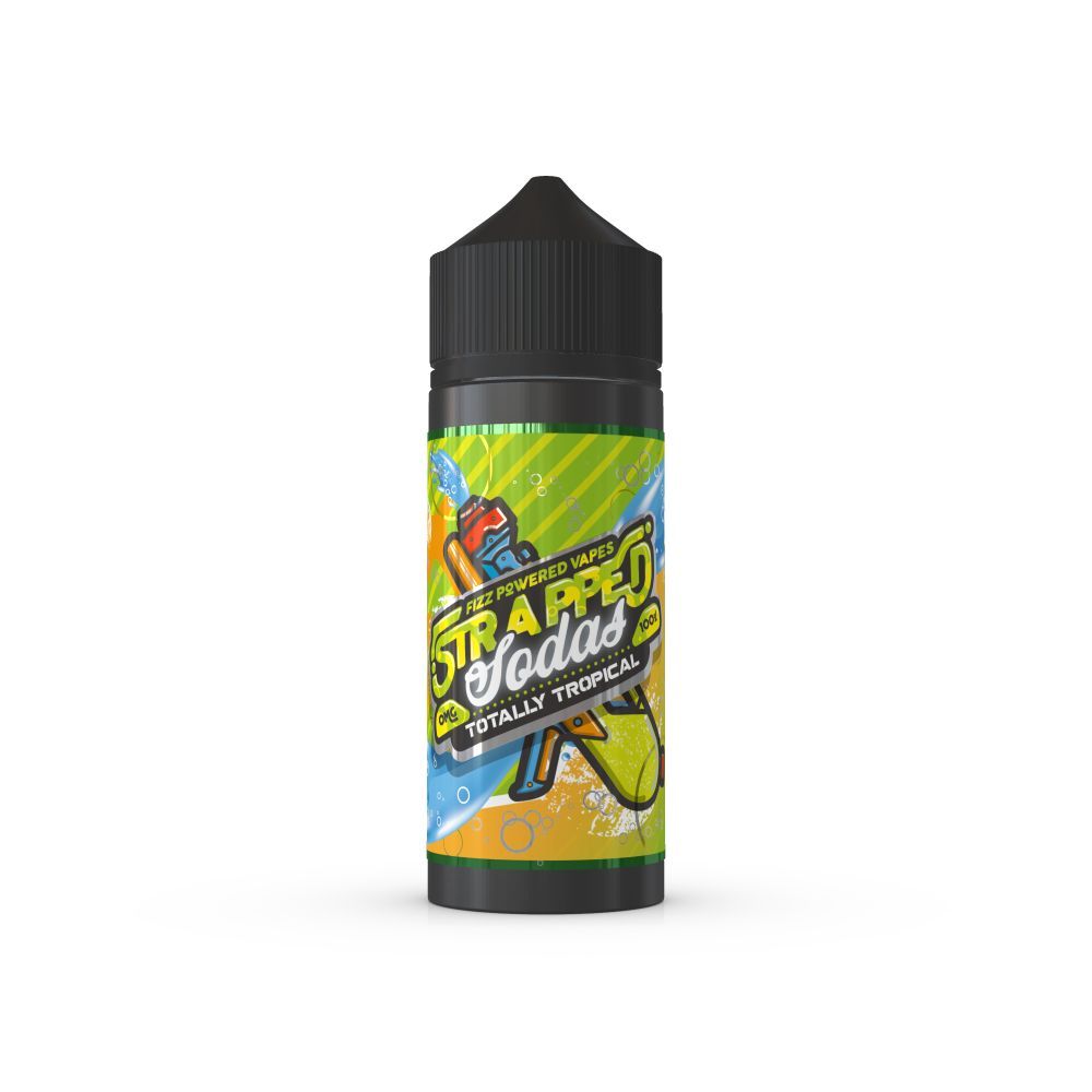 Strapped Soda - Totally Tropical 100ml By VapeTrend NZ