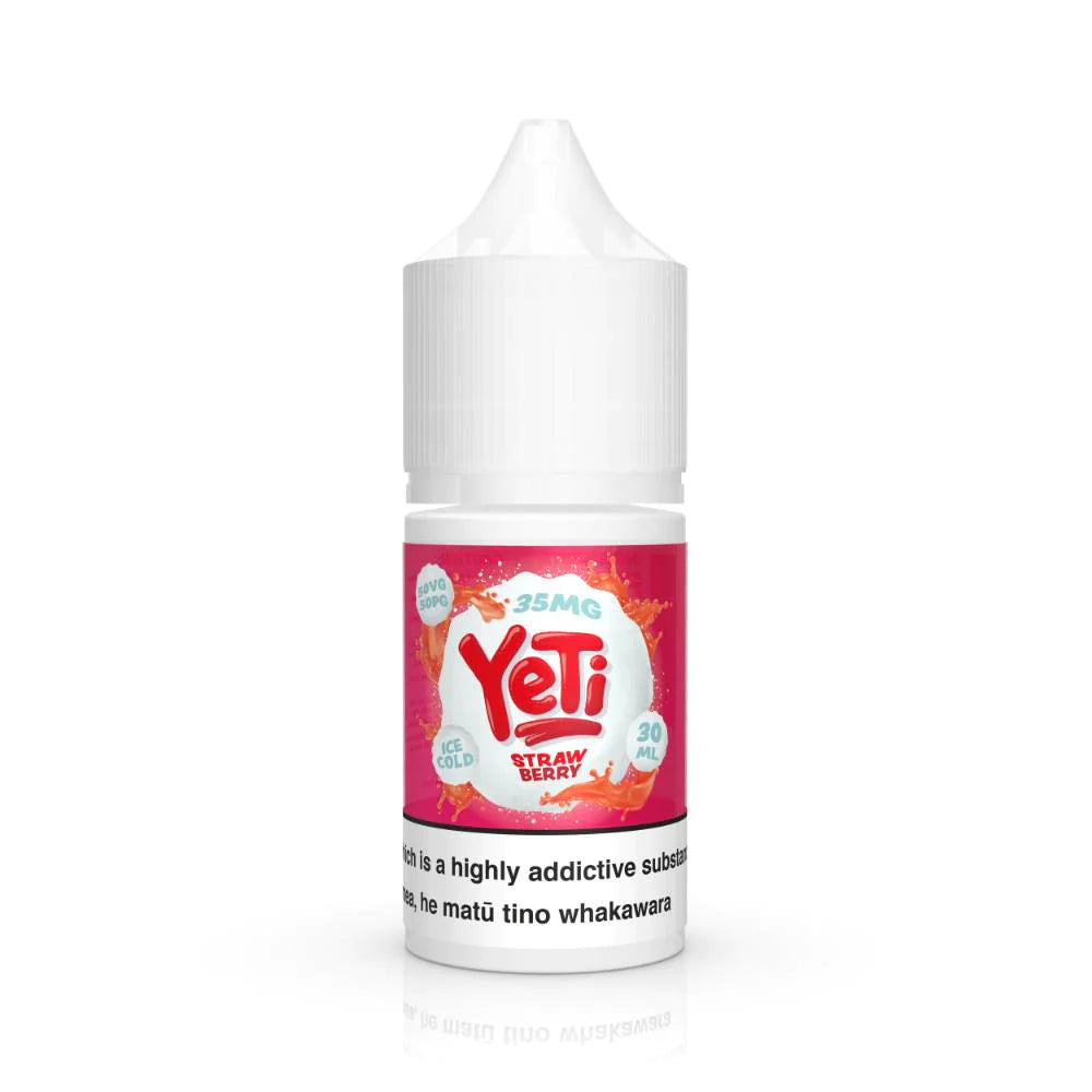 YETI E-LIQUID - Strawberry 30ml By VapeTrend NZ