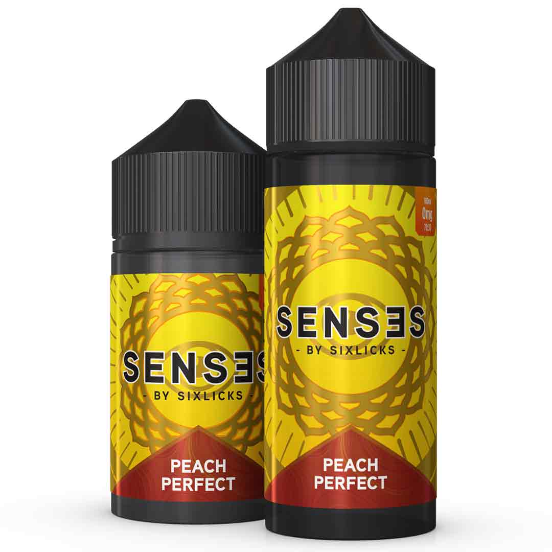 Senses - Peach Perfect 100ml By VapeTrend NZ