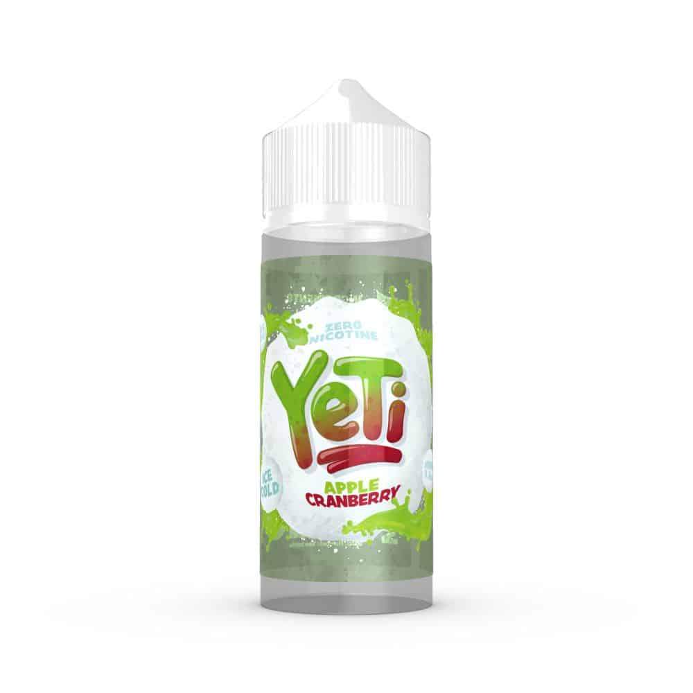 YETI E-LIQUID - Apple Cranberry 100ml By VapeTrend NZ